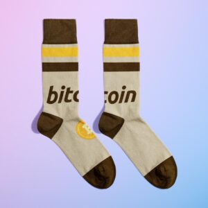Bitcoin Socks - Woven