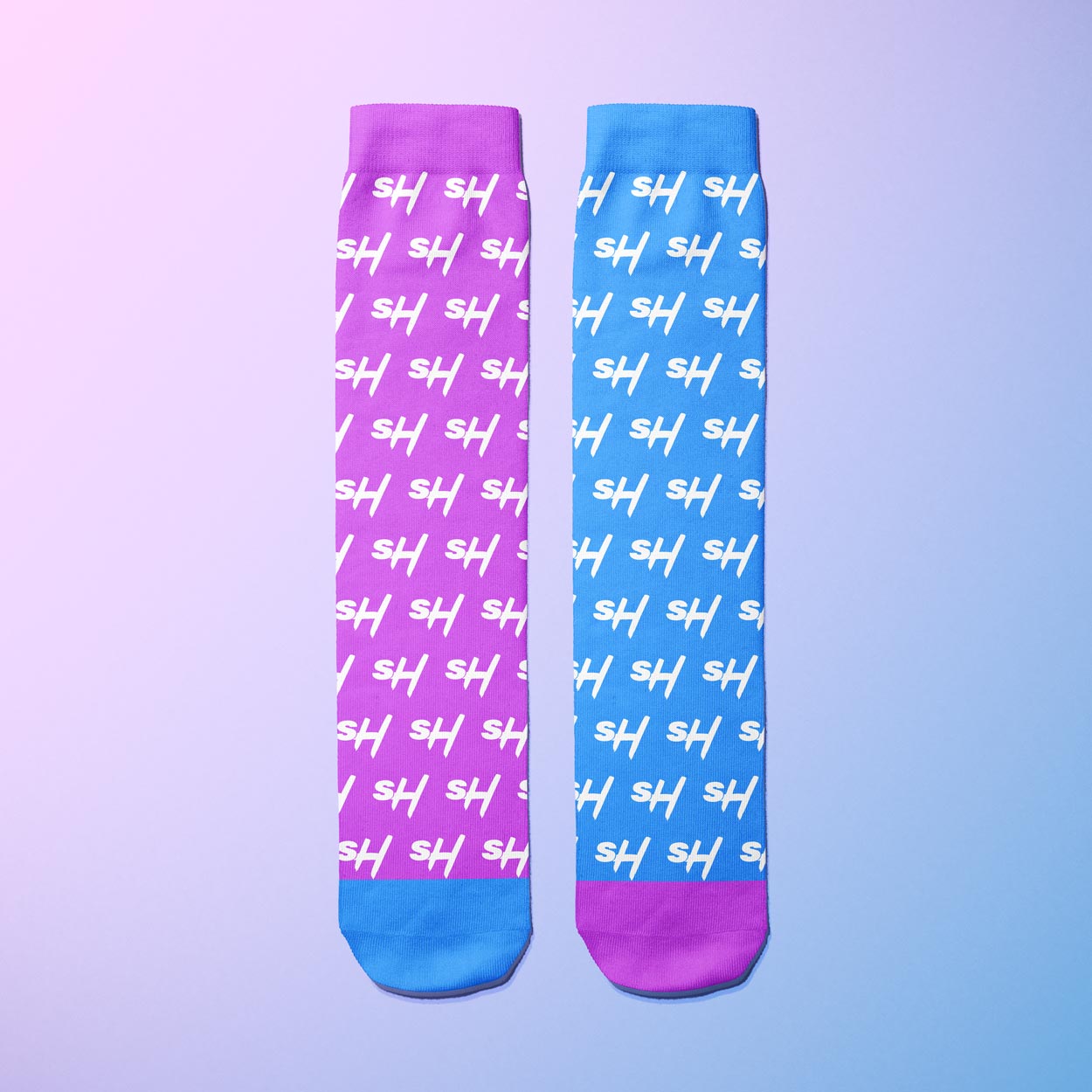 SockHodler Socks - Repeating Pattern - Front
